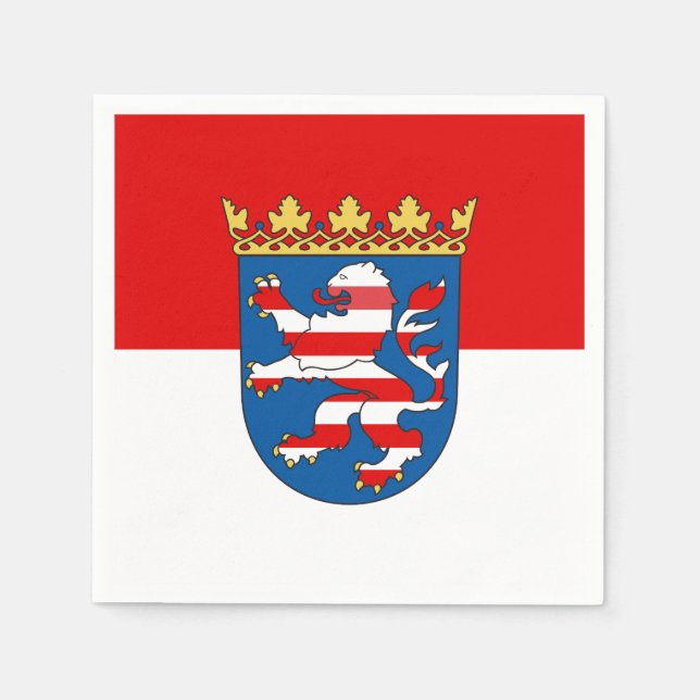 Flag of Hesse Paper Napkins (Front)