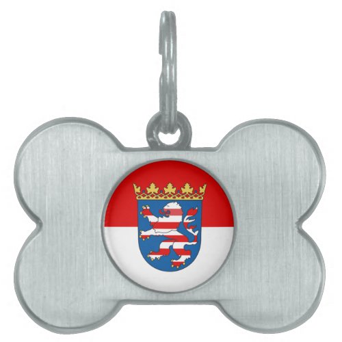 Flag of Hesse Pet ID Tag