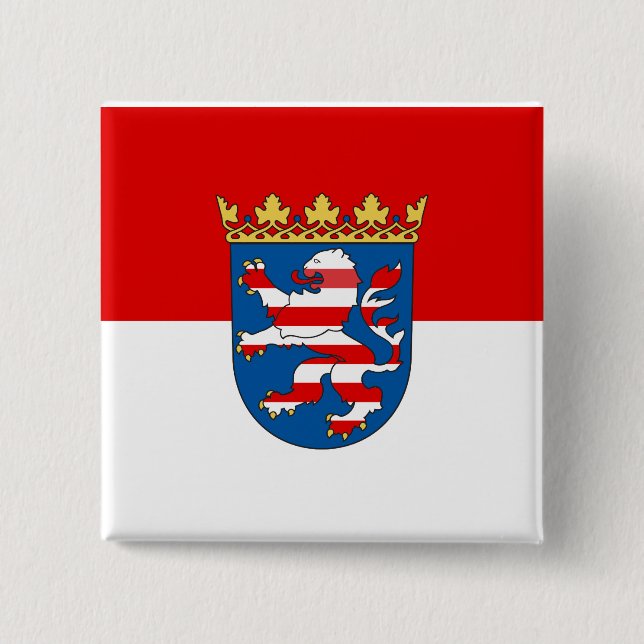 Flag of Hesse Pinback Button (Front)