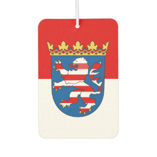 Flag of Hesse Pinback Button Air Freshener