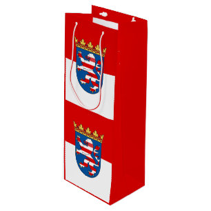 Flag of Hesse Wine Gift Bag