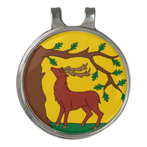 Flag of historic county of Berkshire  Golf Hat Clip