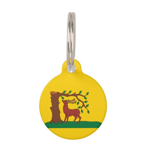 Flag of historic county of Berkshire Pet ID Tag