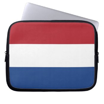 Flag Of Holland Laptop Sleeve by StillImages at Zazzle