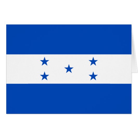 Flag of Honduras (Front Horizontal)