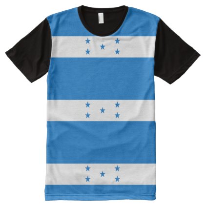 Flag of Honduras - Bandera Hondure&#241;a de Honduras All-Over-Print T-Shirt