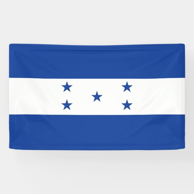 Flag of Honduras Banner (Horizontal)