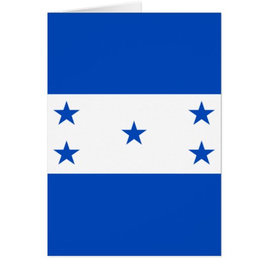 Flag of Honduras Cards (Front)