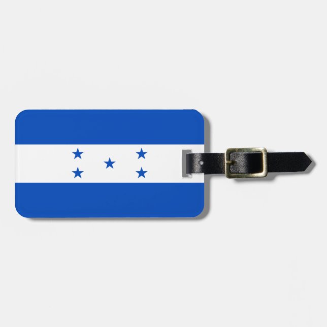 Flag of Honduras Luggage Tag (Front Horizontal)