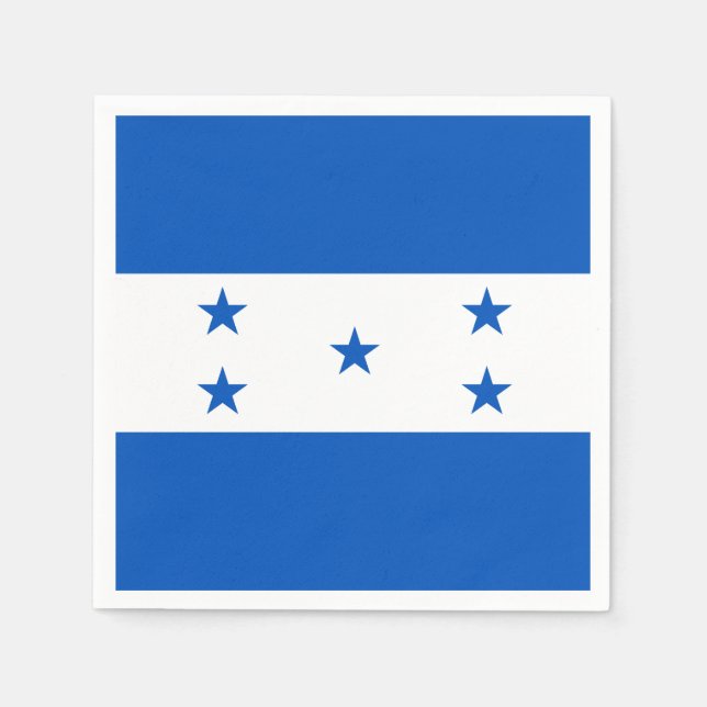 Flag of Honduras Paper Napkins (Front)