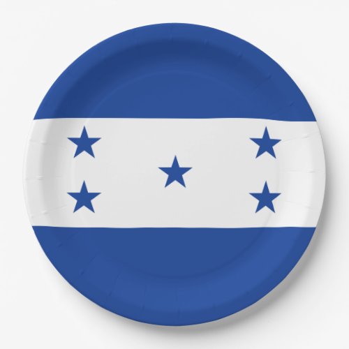 Flag of Honduras Paper Plates