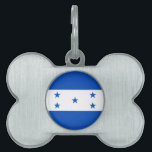 Flag of Honduras Pet ID Tag<br><div class="desc">Flag of Honduras</div>