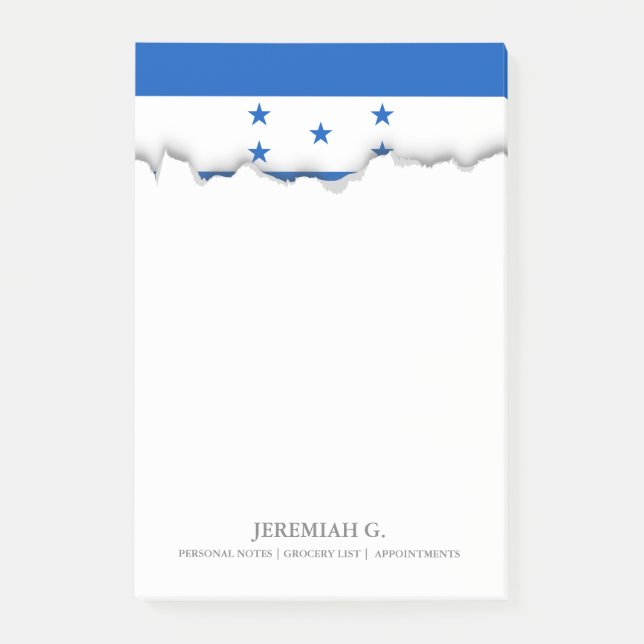 Flag of Honduras Post-it Notes (Front)