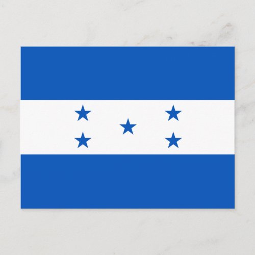 Flag of Honduras Postcard