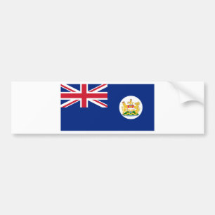 Flag of Hong Kong 英屬香港 (1959 – 1997) Bumper Sticker