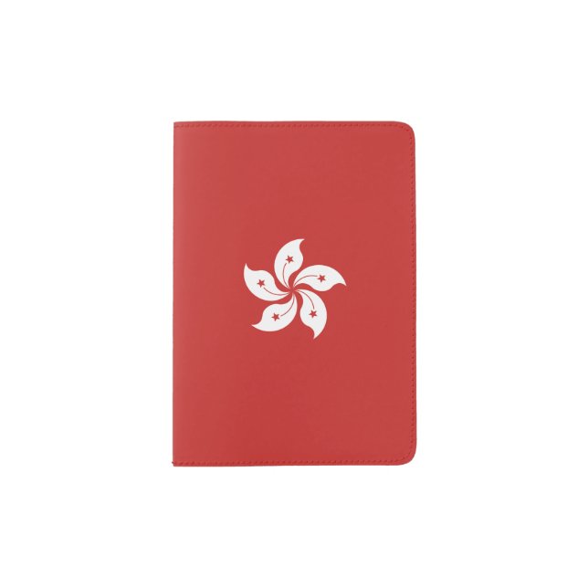 Flag of Hong Kong - 香港特別行政區區旗 - 中華人民共和國香港特別行政區 Passport Holder (Front)