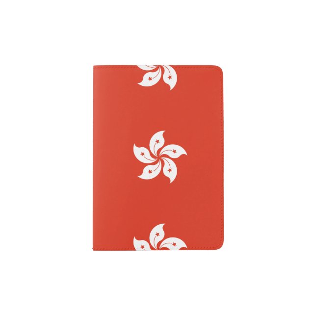 Flag of Hong Kong - 香港特別行政區區旗 - 中華人民共和國香港特別行政區 Passport Holder (Front)
