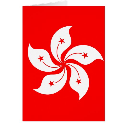 Flag of Hong Kong Cards (Front)