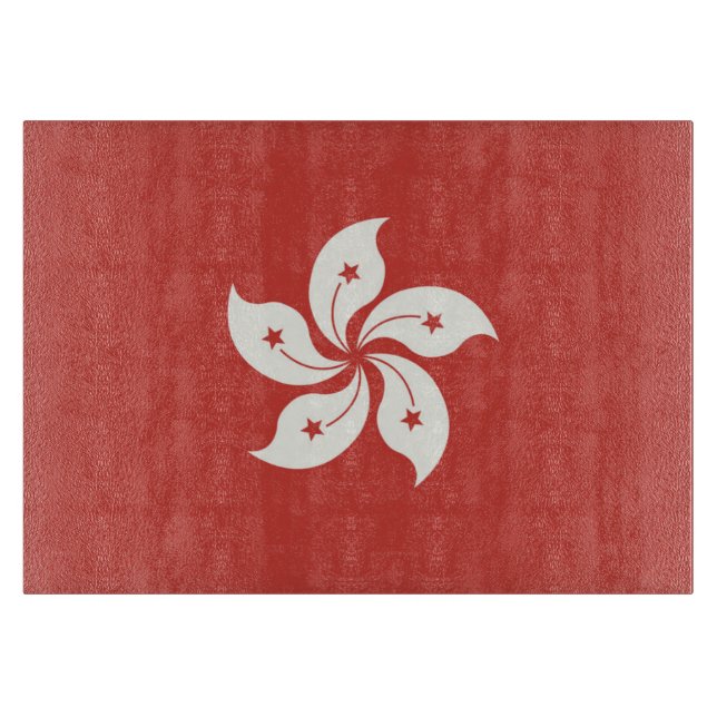 Flag of Hong Kong Cutting Board (Front)