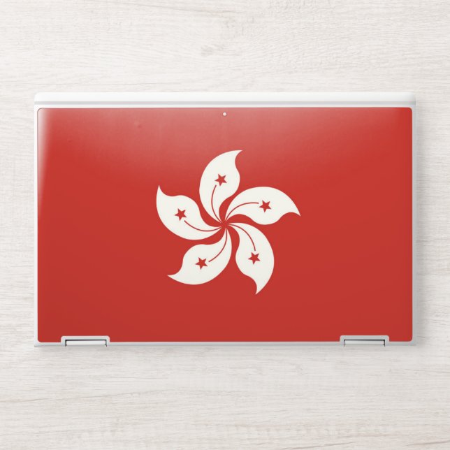 Flag of Hong Kong HP Laptop Skin (Front)