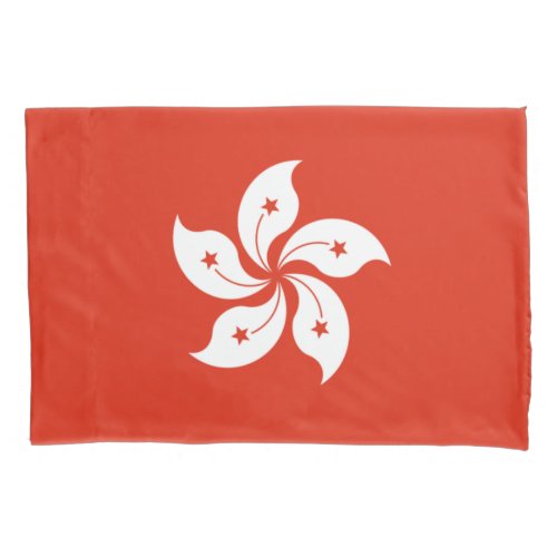 Flag of Hong Kong Pillow Case