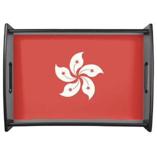 Flag of Hong Kong Serving Tray