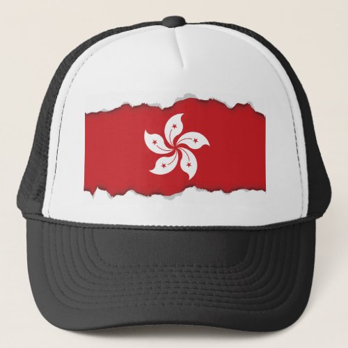 Flag of Hong Kong Trucker Hat