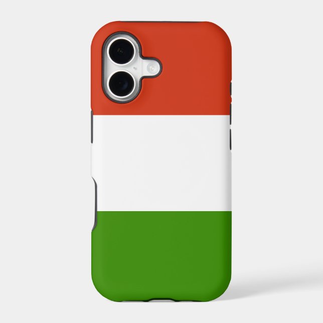 Flag of Hungary Iphone Case (Back)