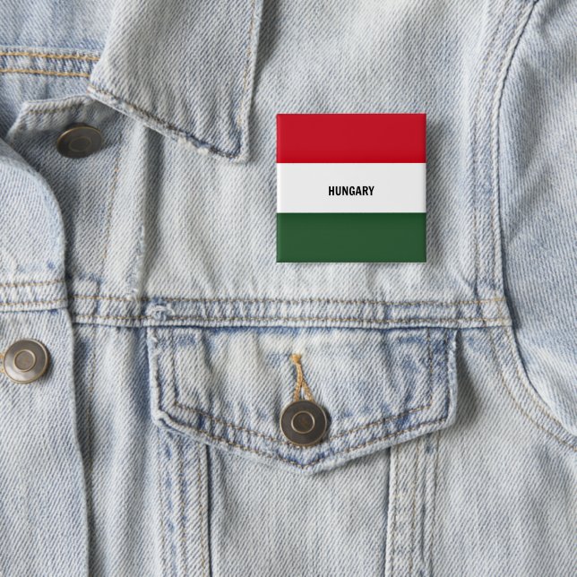 Flag of Hungary, labeled Button (In Situ)