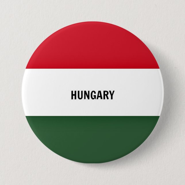 Flag of Hungary, labeled Button (Front)