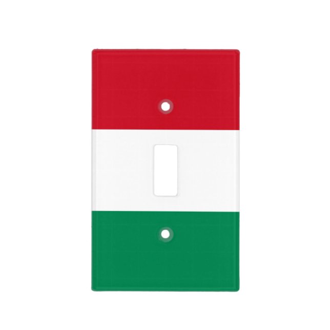 Flag of Hungary Light Switch Cover (Front)
