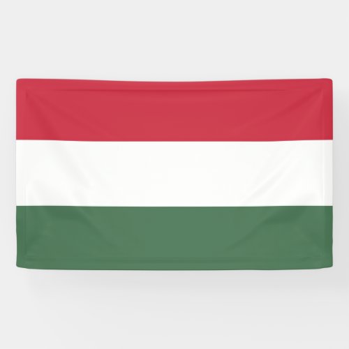 Flag of Hungary tricolor Banner