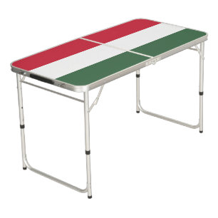Flag of Hungary tricolor Beer Pong Table