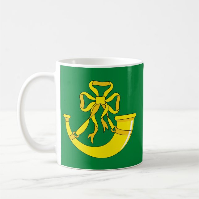 Flag of Huntingdonshire Coffee Mug (Left)
