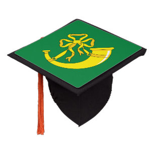 Flag of Huntingdonshire Graduation Cap Topper