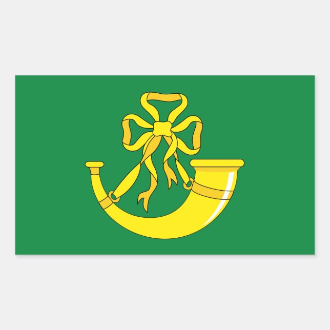 Flag of Huntingdonshire Rectangular Sticker (Front)