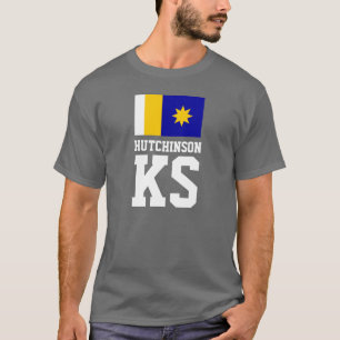 Flag of Hutchinson, Kansas T-Shirt