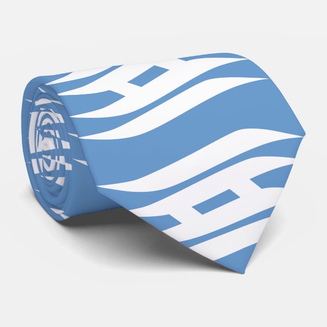 Flag of Hyogo Prefecture, Japan Neck Tie (Rolled)