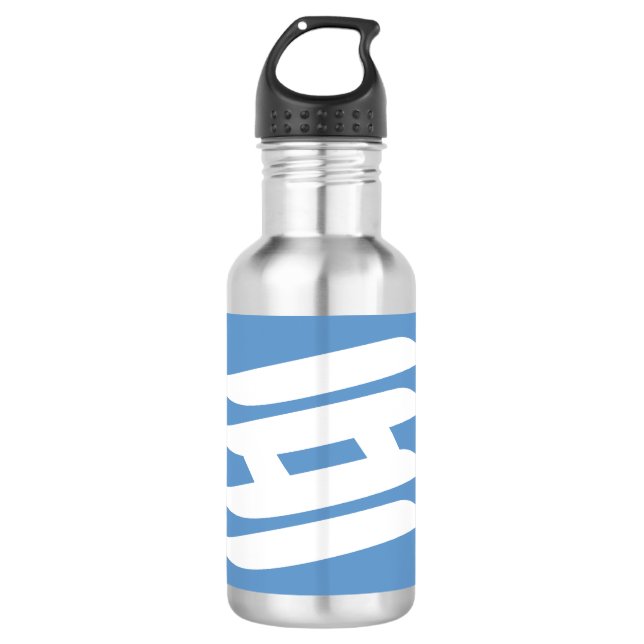 Flag of Hyogo Prefecture, Japan Stainless Steel Water Bottle (Front)
