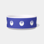 Flag of Ibaraki Prefecture, Japan Bowl<br><div class="desc">Pet Bowl with a design with the flag of Osaka Prefecture in Japan (大阪府,  Ōsaka-fu),  a blue flag with a white symbol</div>