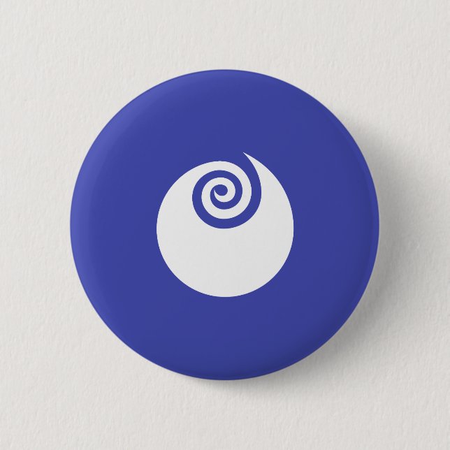 Flag of Ibaraki Prefecture, Japan Button (Front)