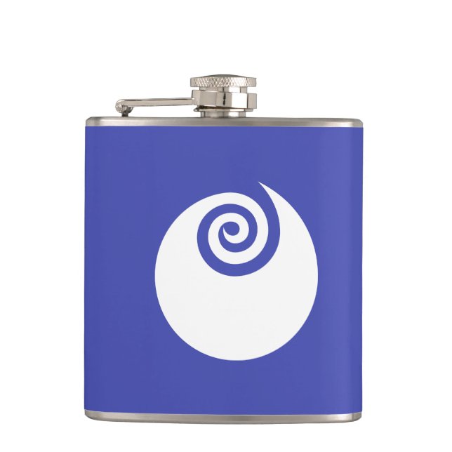 Flag of Ibaraki Prefecture, Japan  Flask (Front)