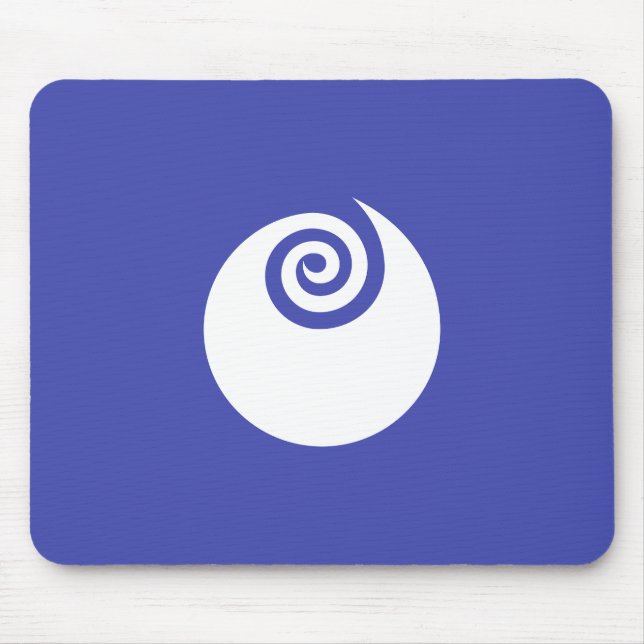 Flag of Ibaraki Prefecture, Japan Mouse Pad (Front)