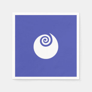 Flag of Ibaraki Prefecture, Japan Napkins