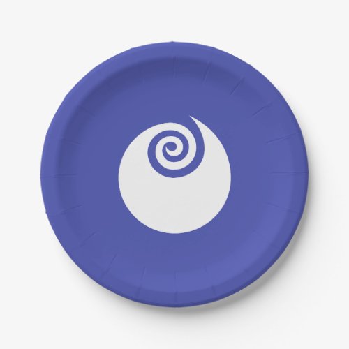 Flag of Ibaraki Prefecture Japan Paper Plates