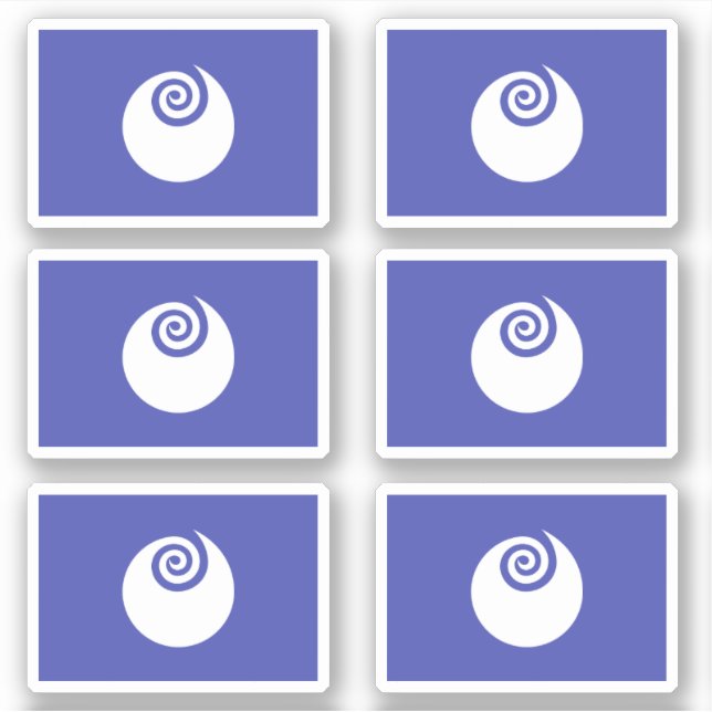 Flag of Ibaraki Prefecture, Japan Sticker (Front)