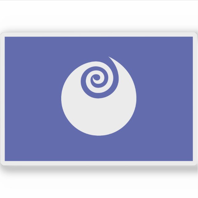 Flag of Ibaraki Prefecture, Japan  Sticker (Front)