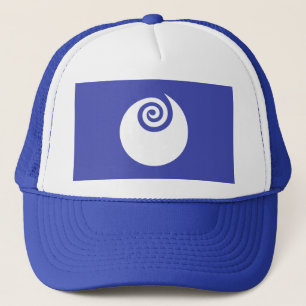 Flag of Ibaraki Prefecture, Japan Trucker Hat