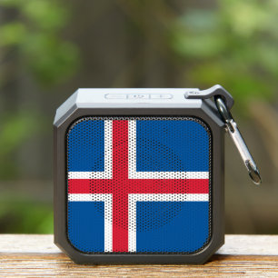Flag of Iceland Bluetooth Speaker