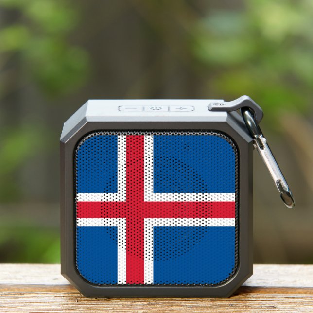 Flag of Iceland Bluetooth Speaker (Insitu(Outdoor))